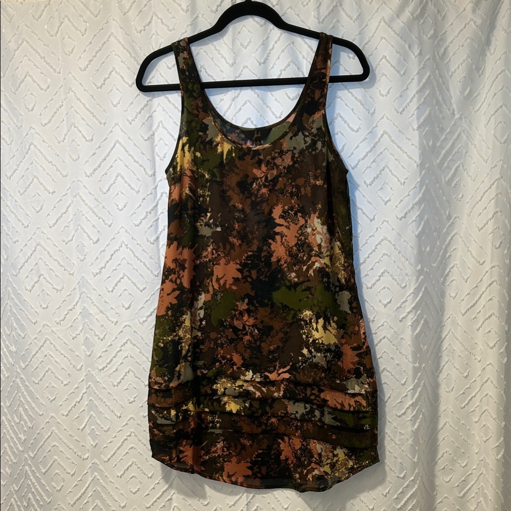 Jack by BB Dakota Multicolor Camouflage Dress